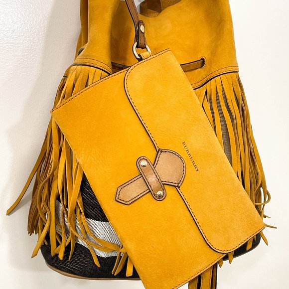 Burberry Susanna fringe bag with clutch - Picture 15 of 16